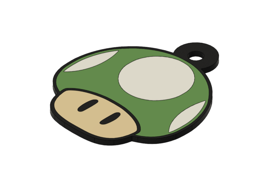 Seta verde 1UP