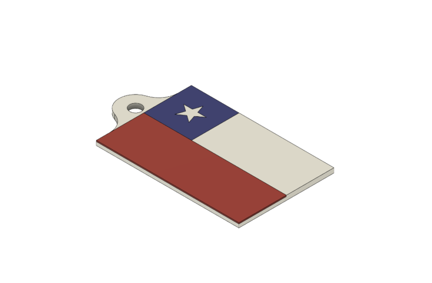 Llavero Chile